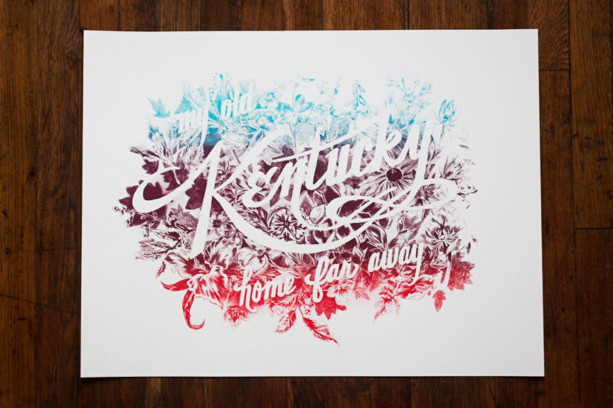 Allegra Lockstadt's "Kentucky Home Far Away" Print