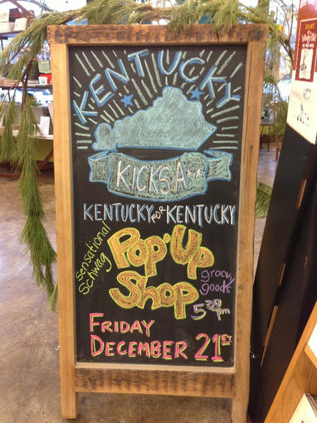 Kentucky For Kentucky Holiday Pop-Up Shop on Friday, December 21st.