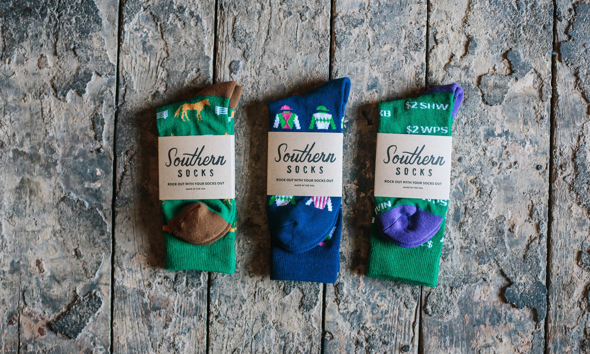 New Horse Racing Socks for Spring!