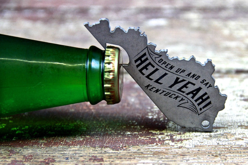 Kentucky Shaped Bottle Openers for Proud Kentuckians!