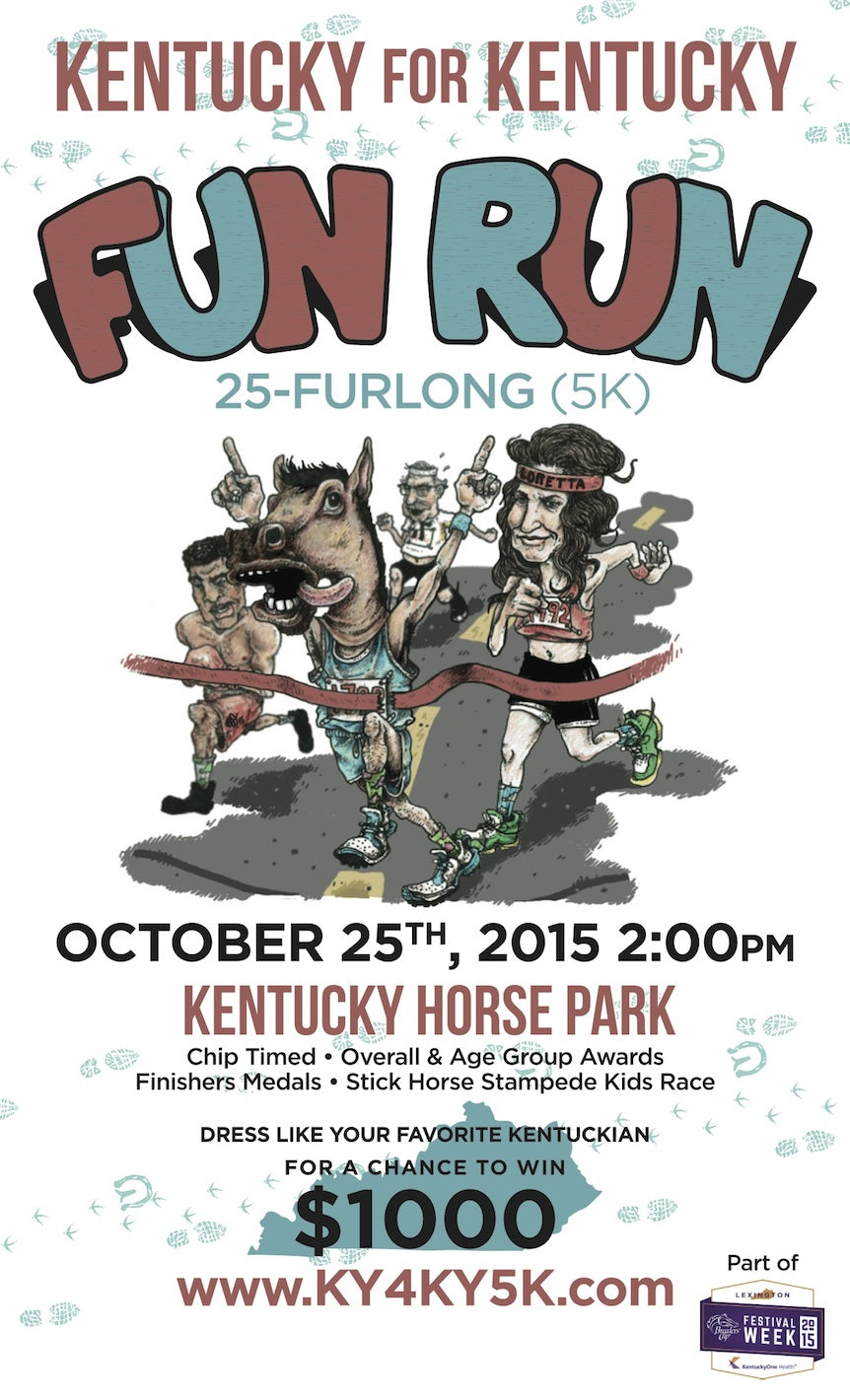 Dress Like Your Favorite Kentuckian And Run A 5k With Us!