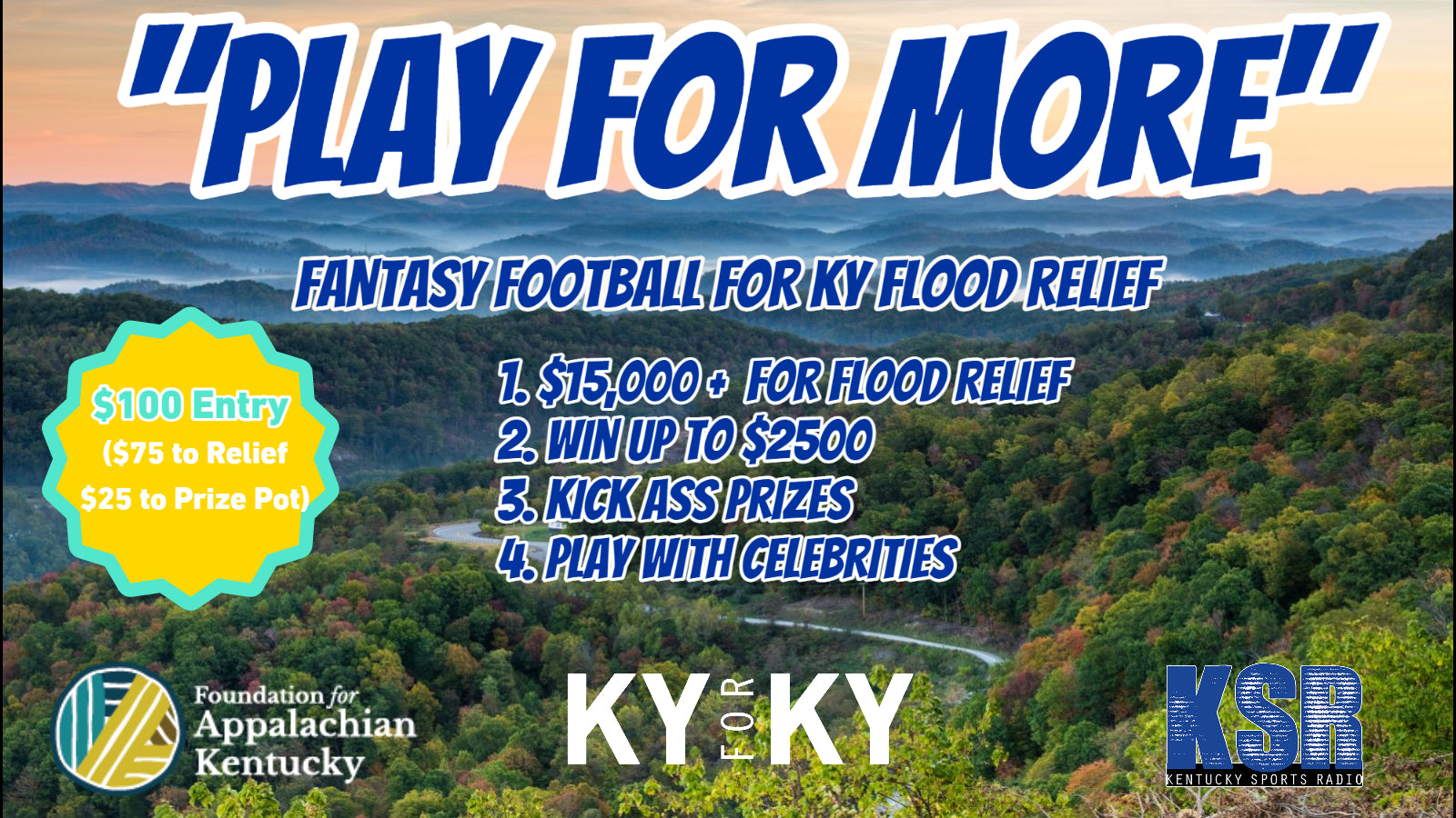 Fantasy Football for KY Flood Relief