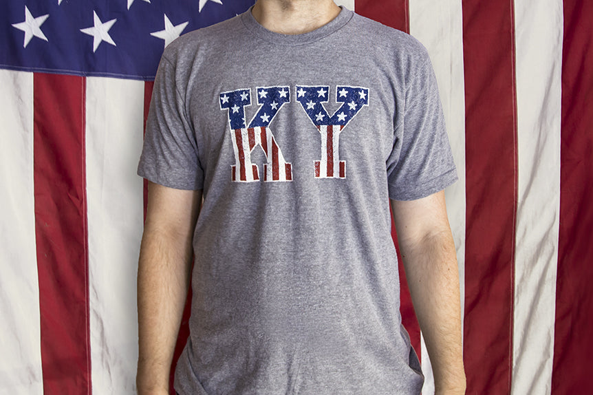 American Flag "KY" Tees & Tanks