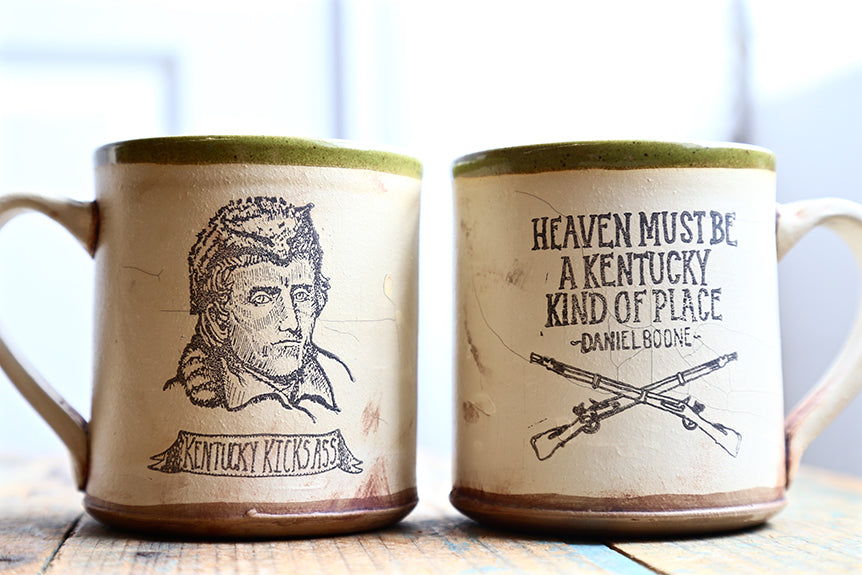 Daniel Boone Mugs By David Kenton Kring