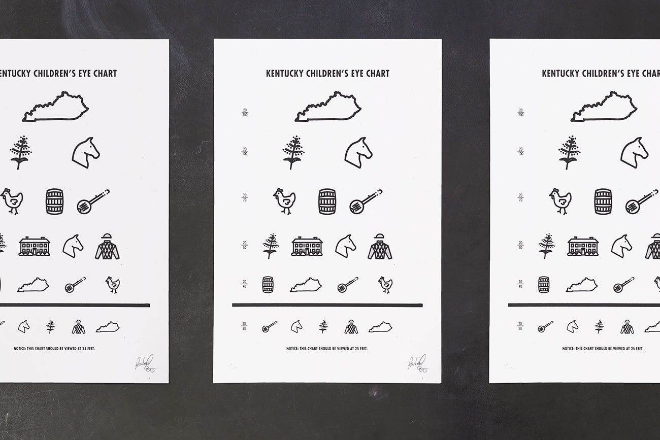 Kentucky Children's Eye Chart