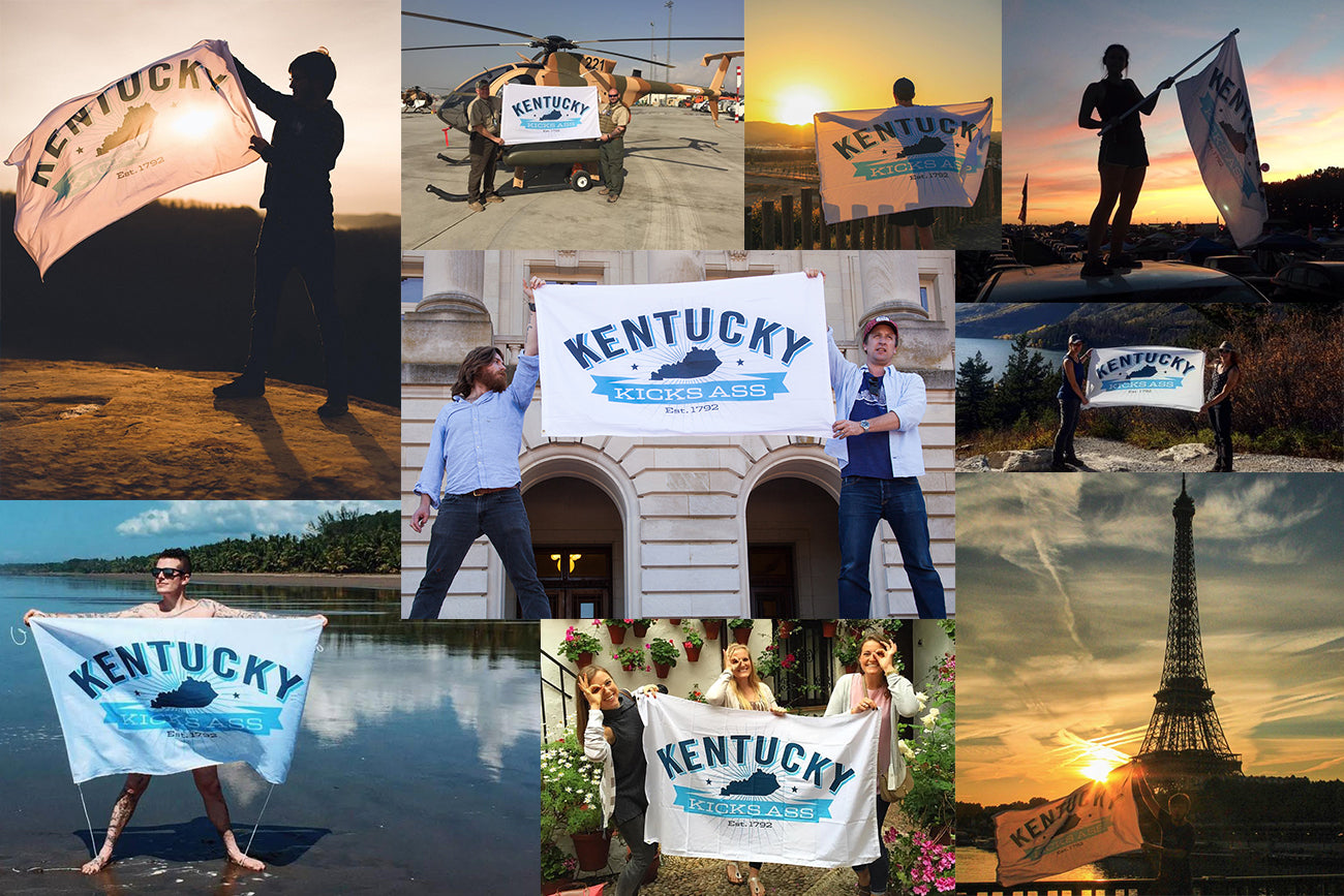 Kentucky Kicks Ass Flags Are Back!