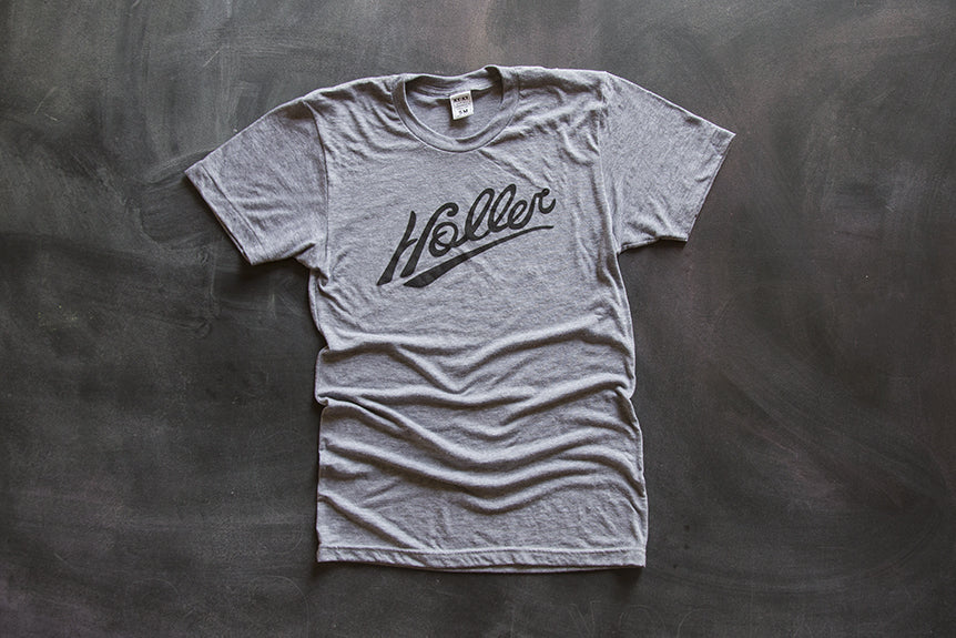 New 'Holler' Tees