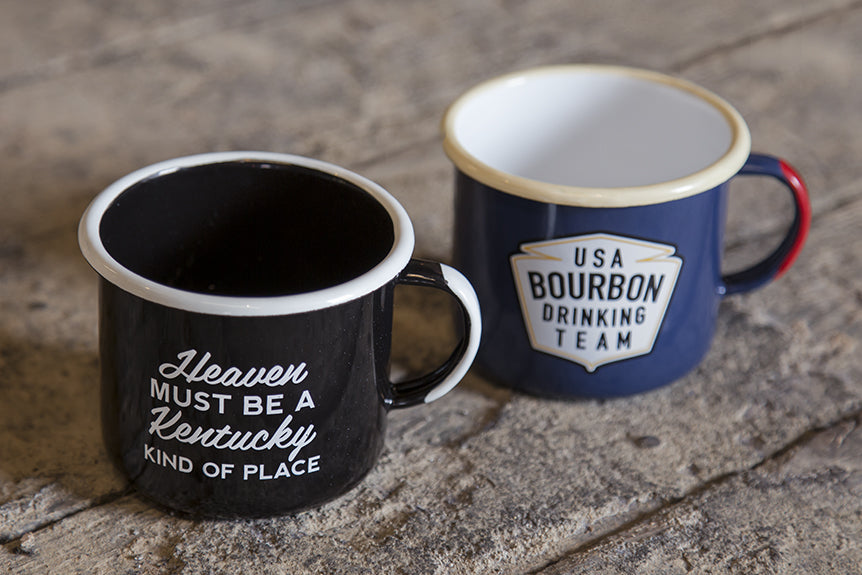 Enamel Steel Camp Mugs