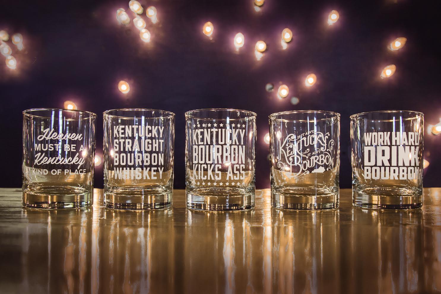 Bourbon Glasses and Kentucky Rocks Ice Cube Trays Restock!