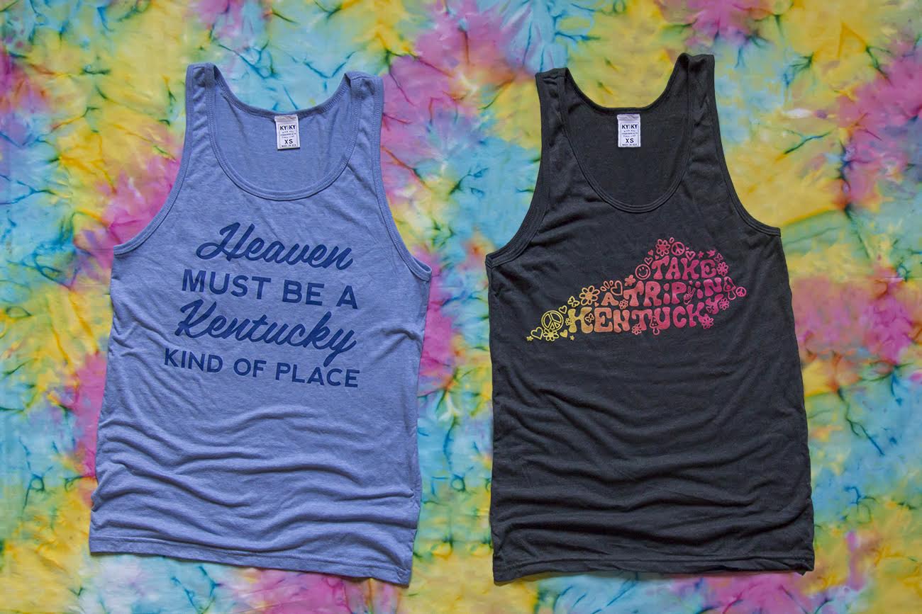 "Take A Trip In Kentucky" Tanks + New "Heaven" Tanks