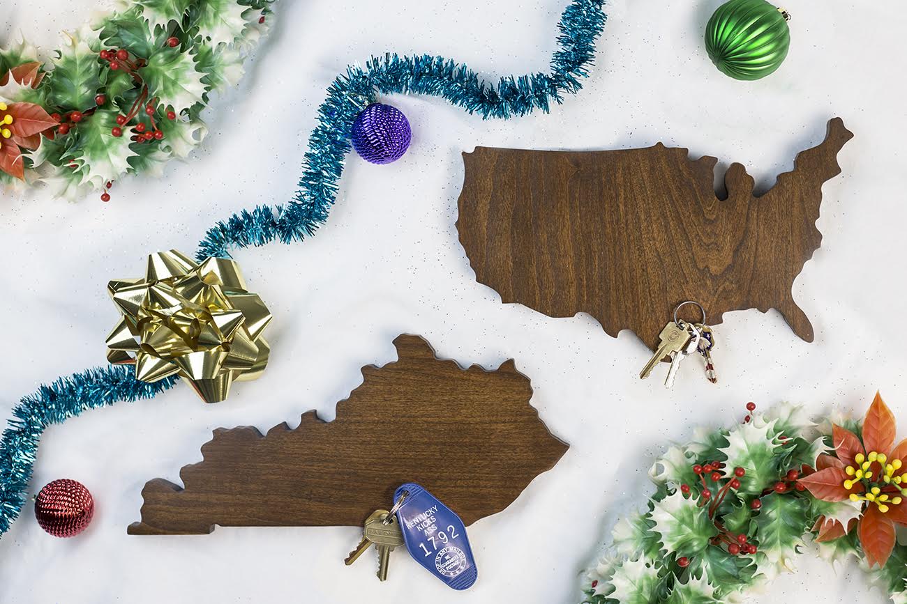 Kentucky & USA Key Magnets By Ben Aroh