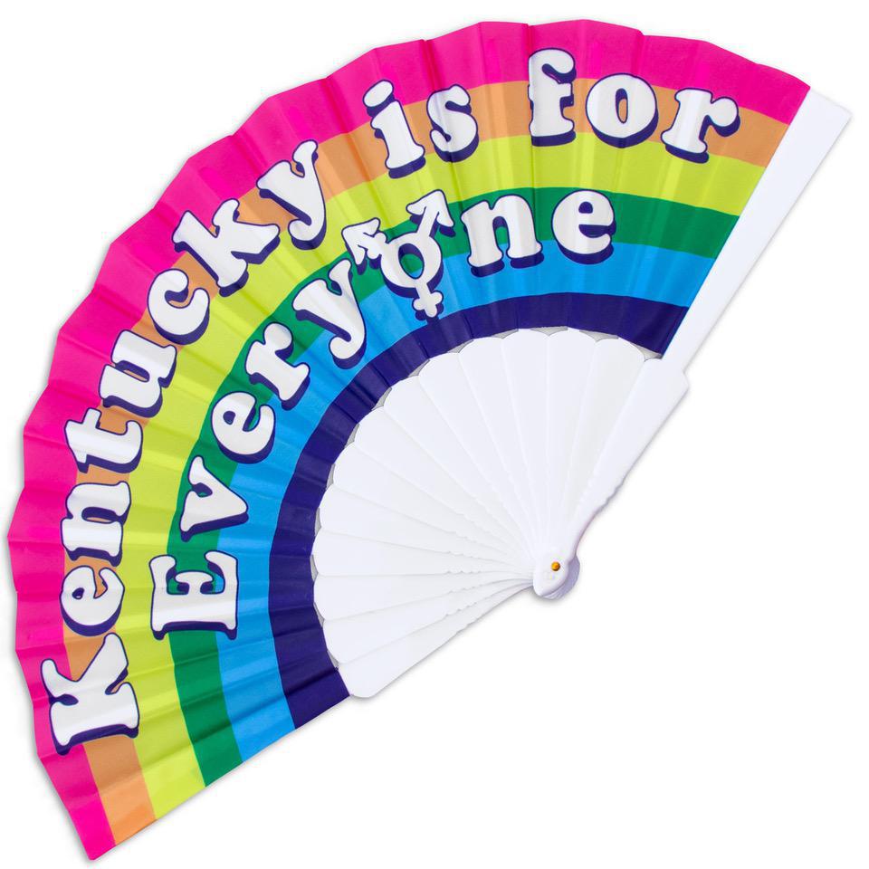 Kentucky Is For Everyone Hand Fan