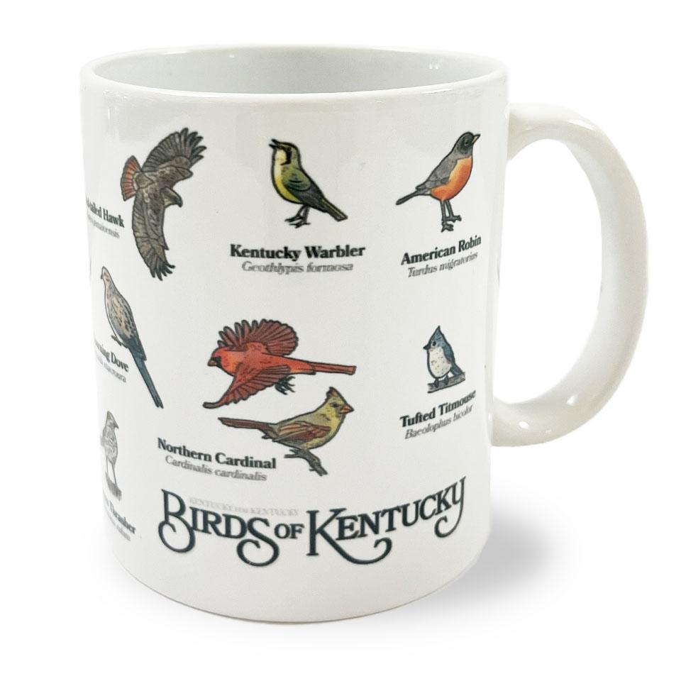 6 fire king bird coffee mugs Birds of Kentucky Mug