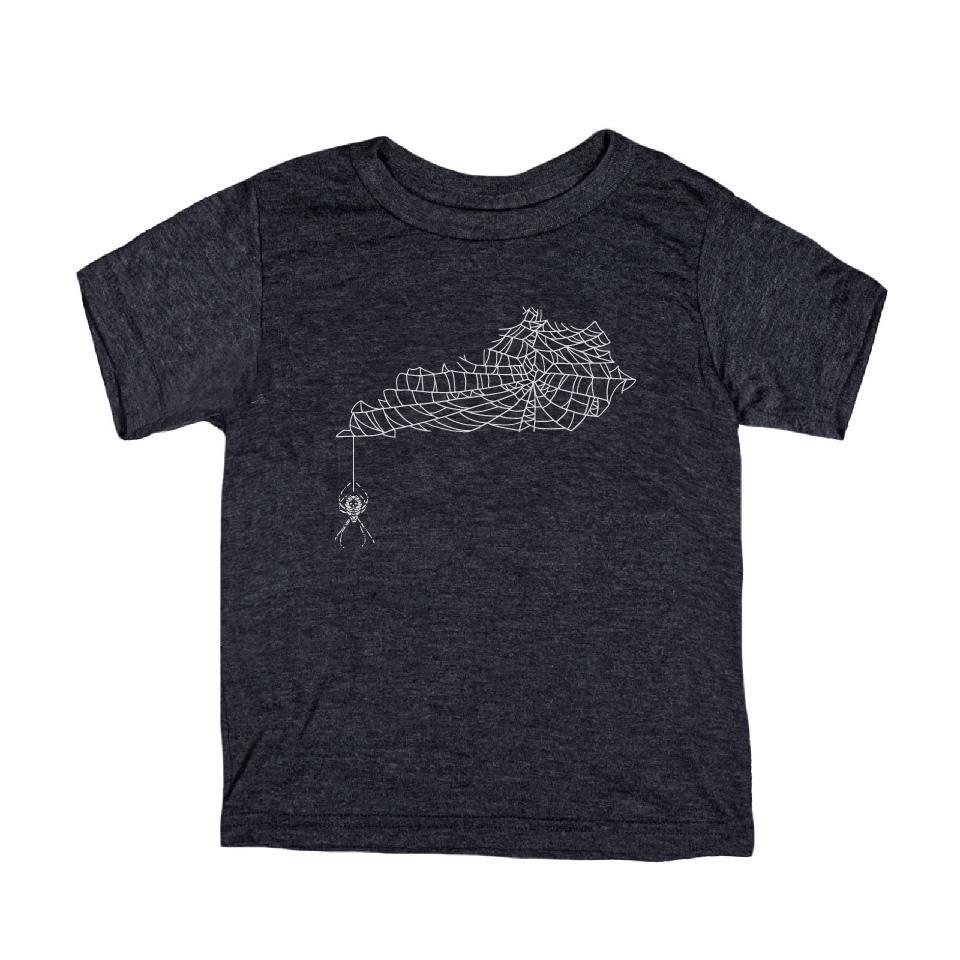 Spider Web KY Shape Kids T-Shirt