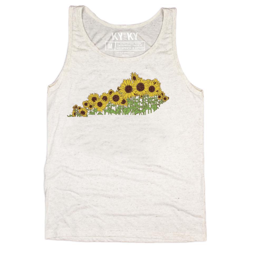 Sunflower KY Shape Tank Top (Oatmeal)