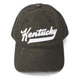 Kentucky Vintage Baseball Hat (Aged Black)