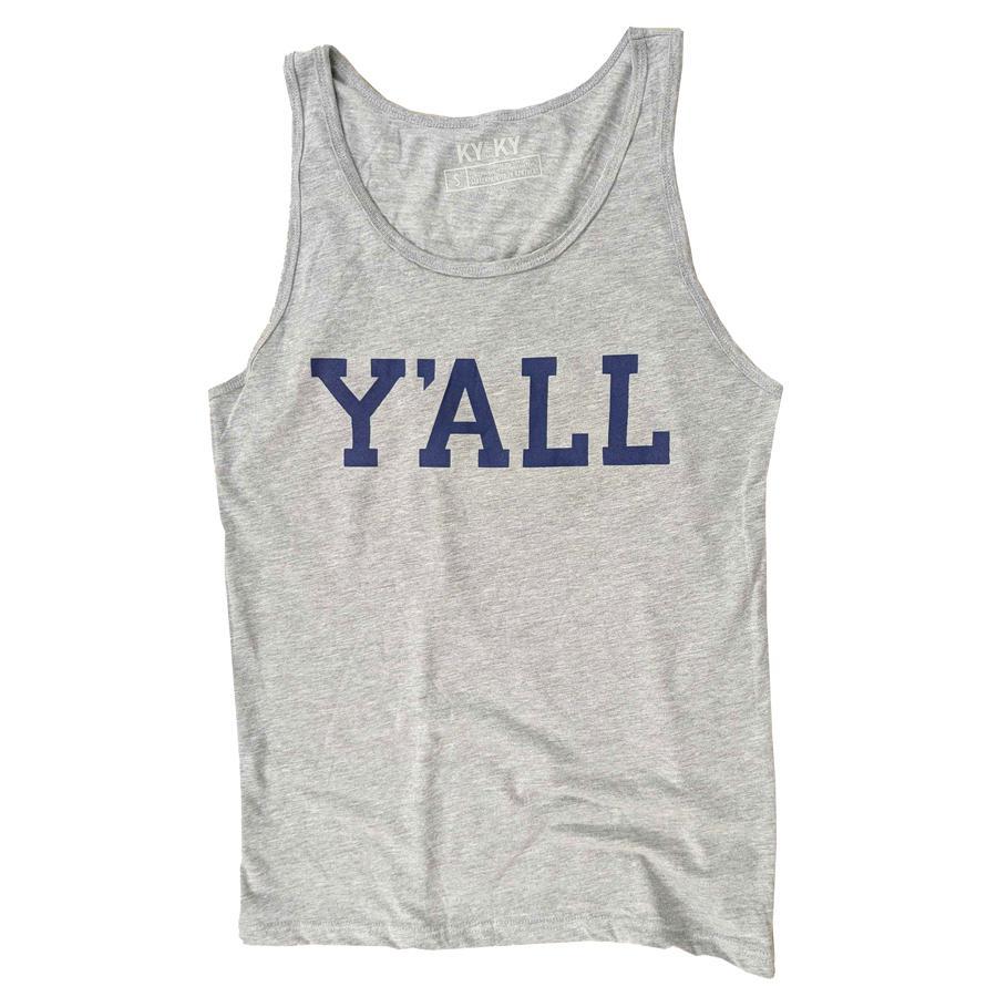 Y'ALL Tank Top (Grey)