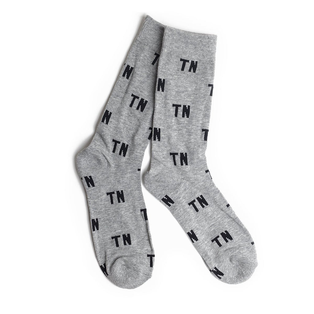 TN Letter Socks (Grey)