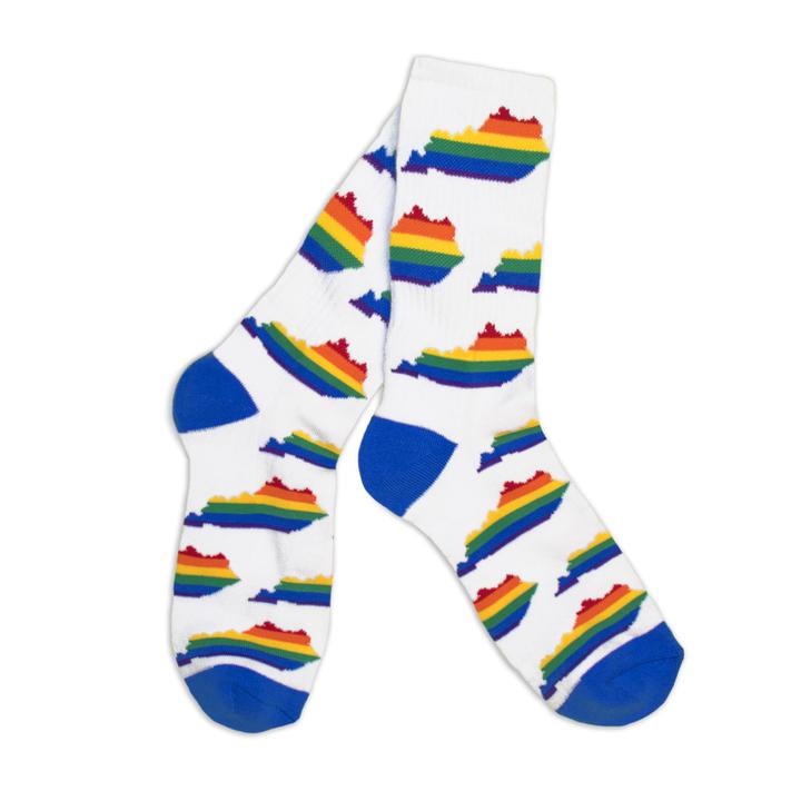 KY Rainbow Socks-Socks-KY for KY Store