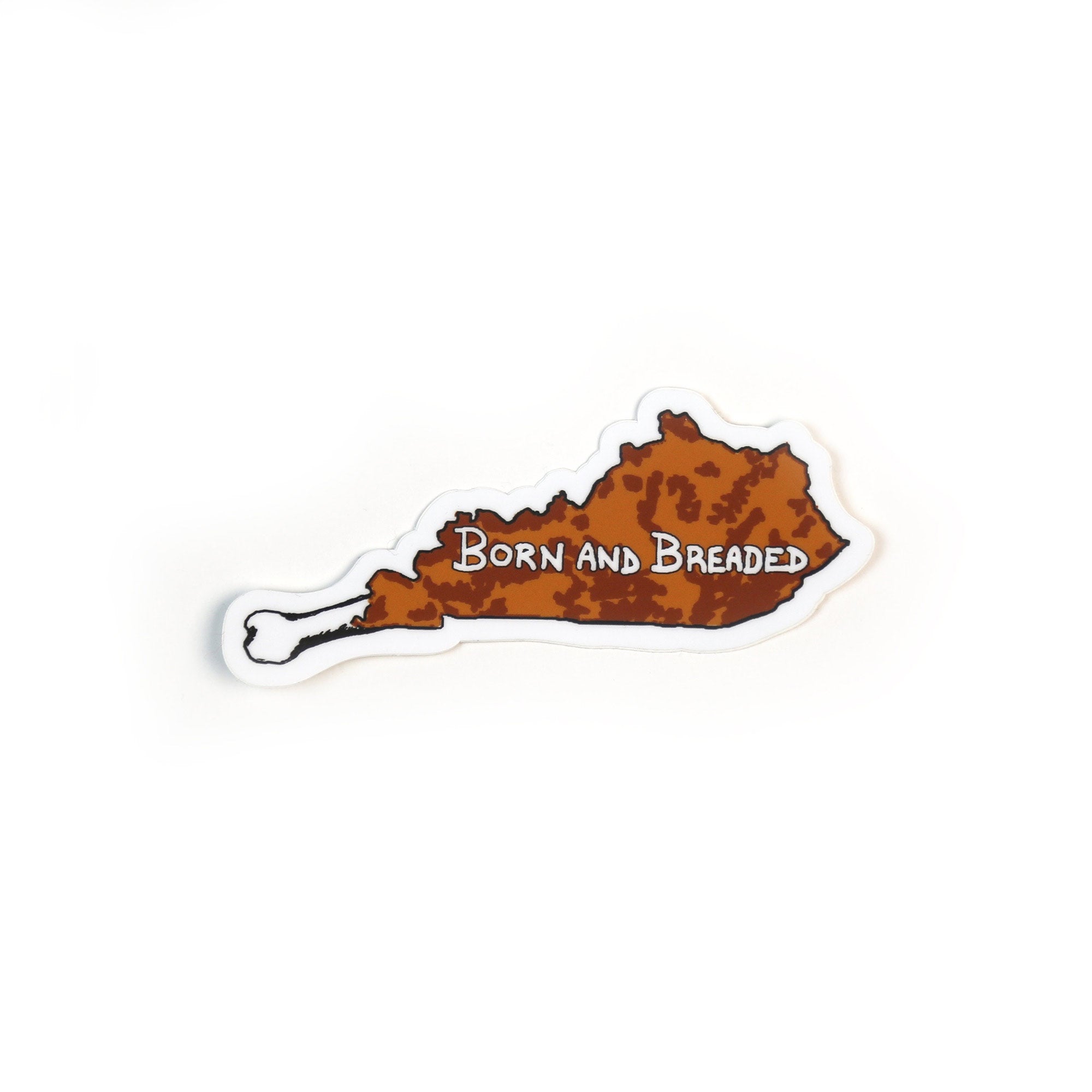 Born and Breaded Sticker-Stickers-KY for KY Store