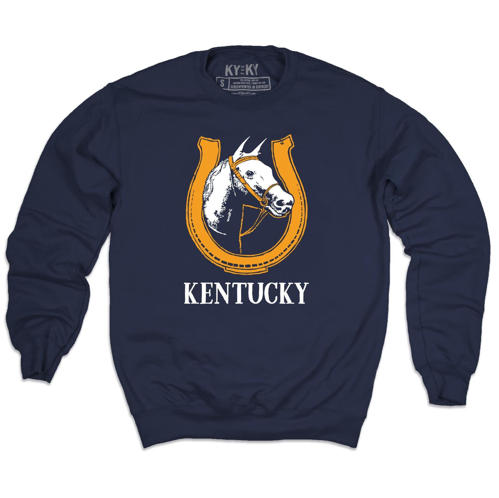Kentucky Horseshoe Sweatshirt-Sweatshirt-KY for KY Store