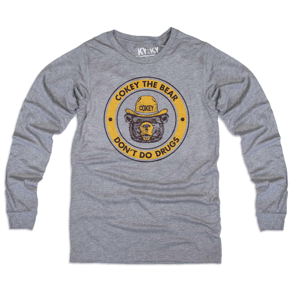 Cokey The Bear Long Sleeve Shirt-Long Sleeve Shirt-KY for KY Store