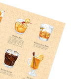 Classic Bourbon Cocktails Puzzle