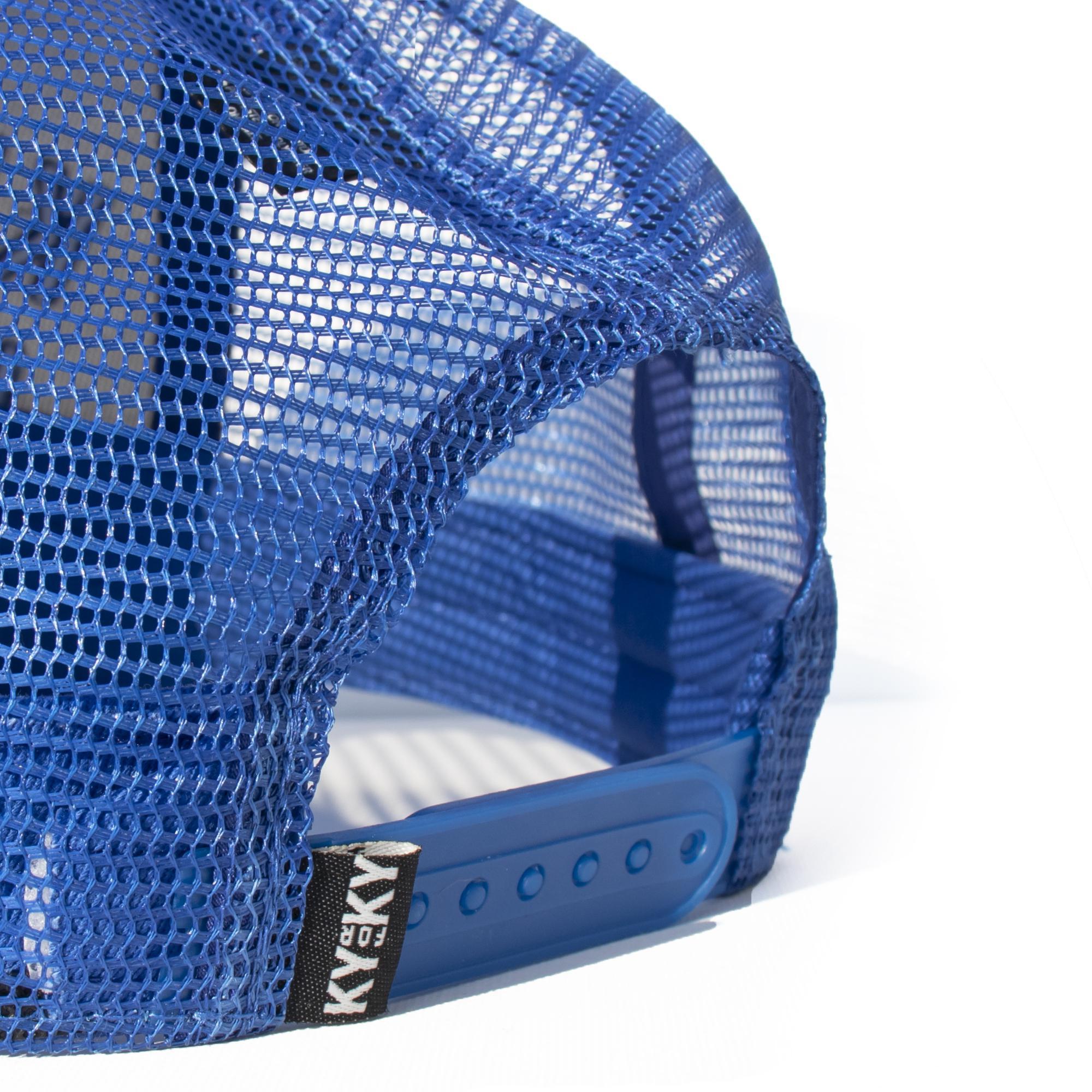 Kentucky Kicks Ass Trucker Hat (Royal)-Hat-KY for KY Store