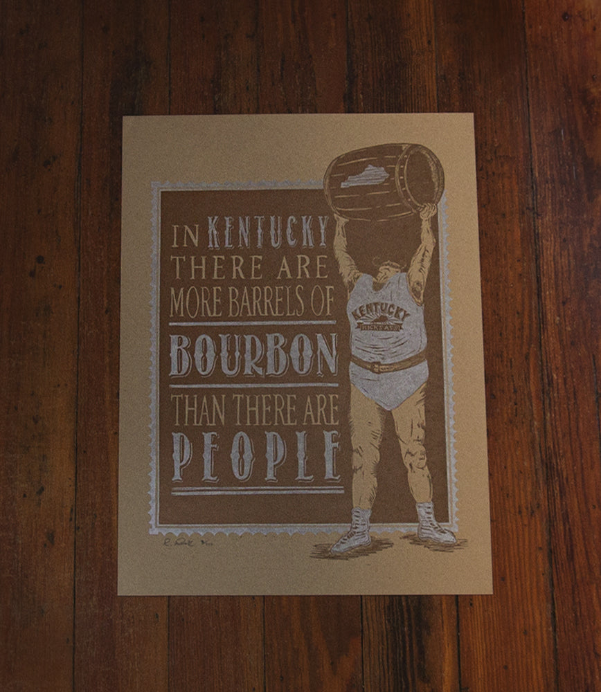 In Kentucky, There Are More Barrels Of Bourbon Than There Are People