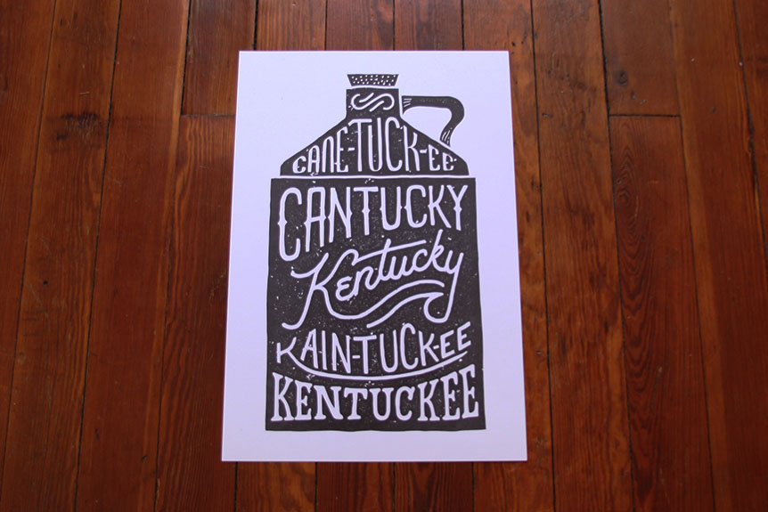 Cane-tuck-ee, Cantucky, Kain-tuck-ee, Kentuckee, Kentucky