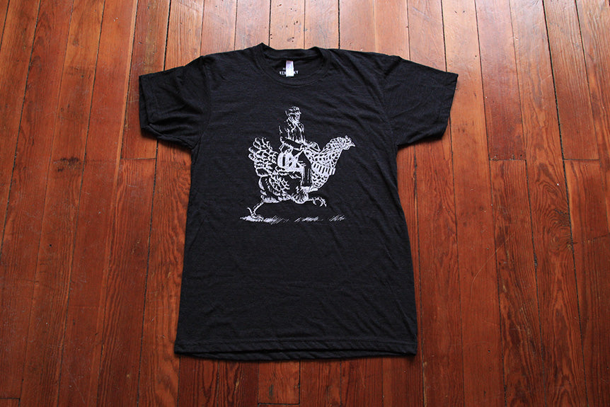Colonel Sanders Rode A Chicken and We Made a T-shirt to Tell the Tale!