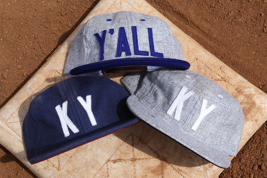New Ebbets Field Flannels a"KY" and Y'ALL Baseball Caps Dropping Next Wed.