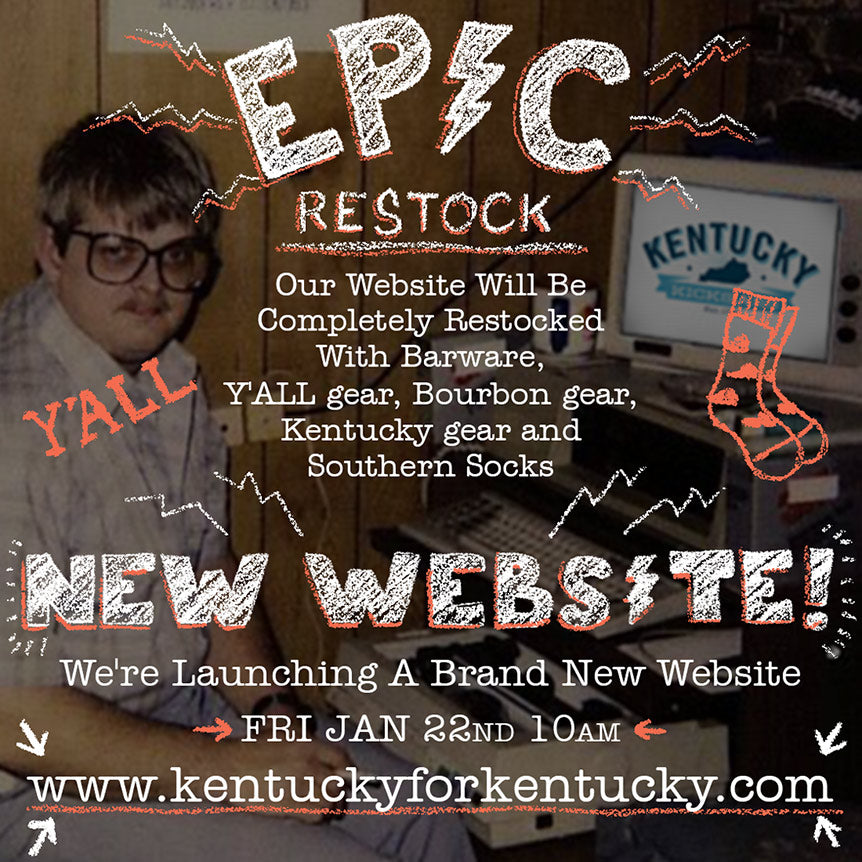 New Website + Epic Restock + Surprise
