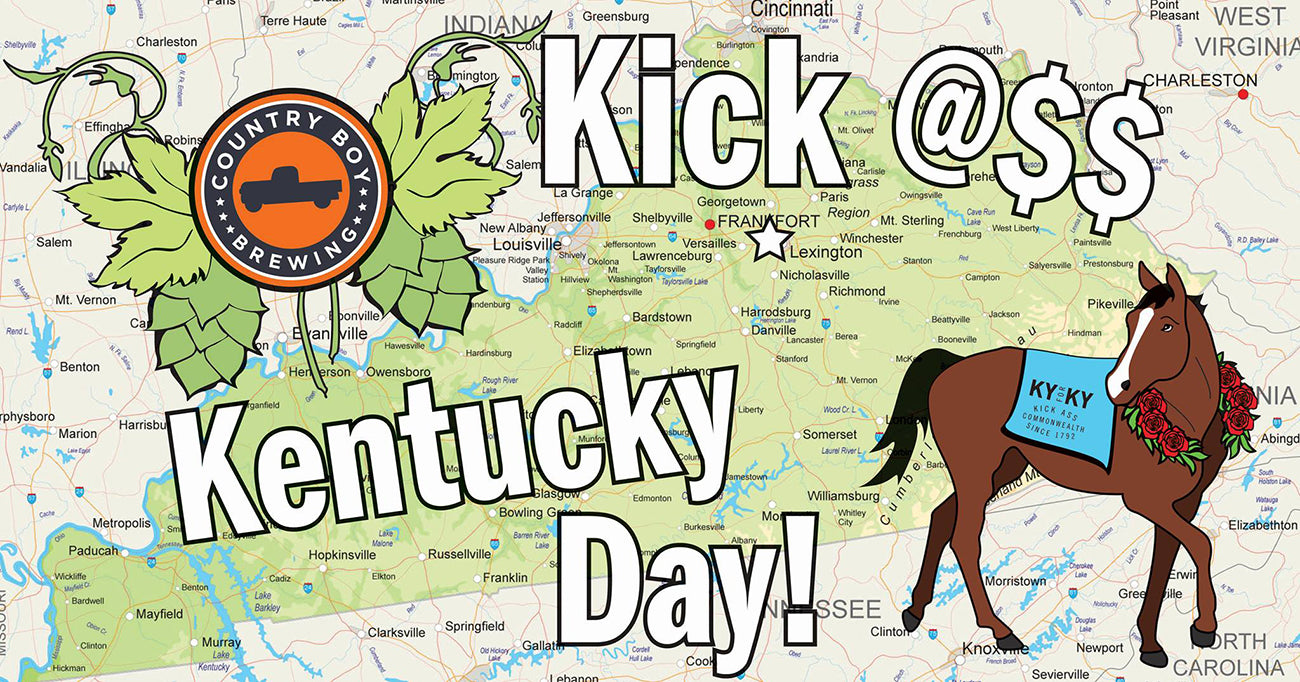 Kick Ass Kentucky Day With Country Boy Brewing