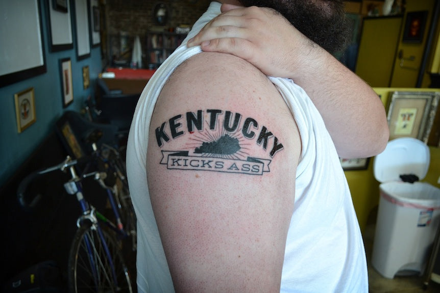 Kentucky Kicks Ass Tattoos