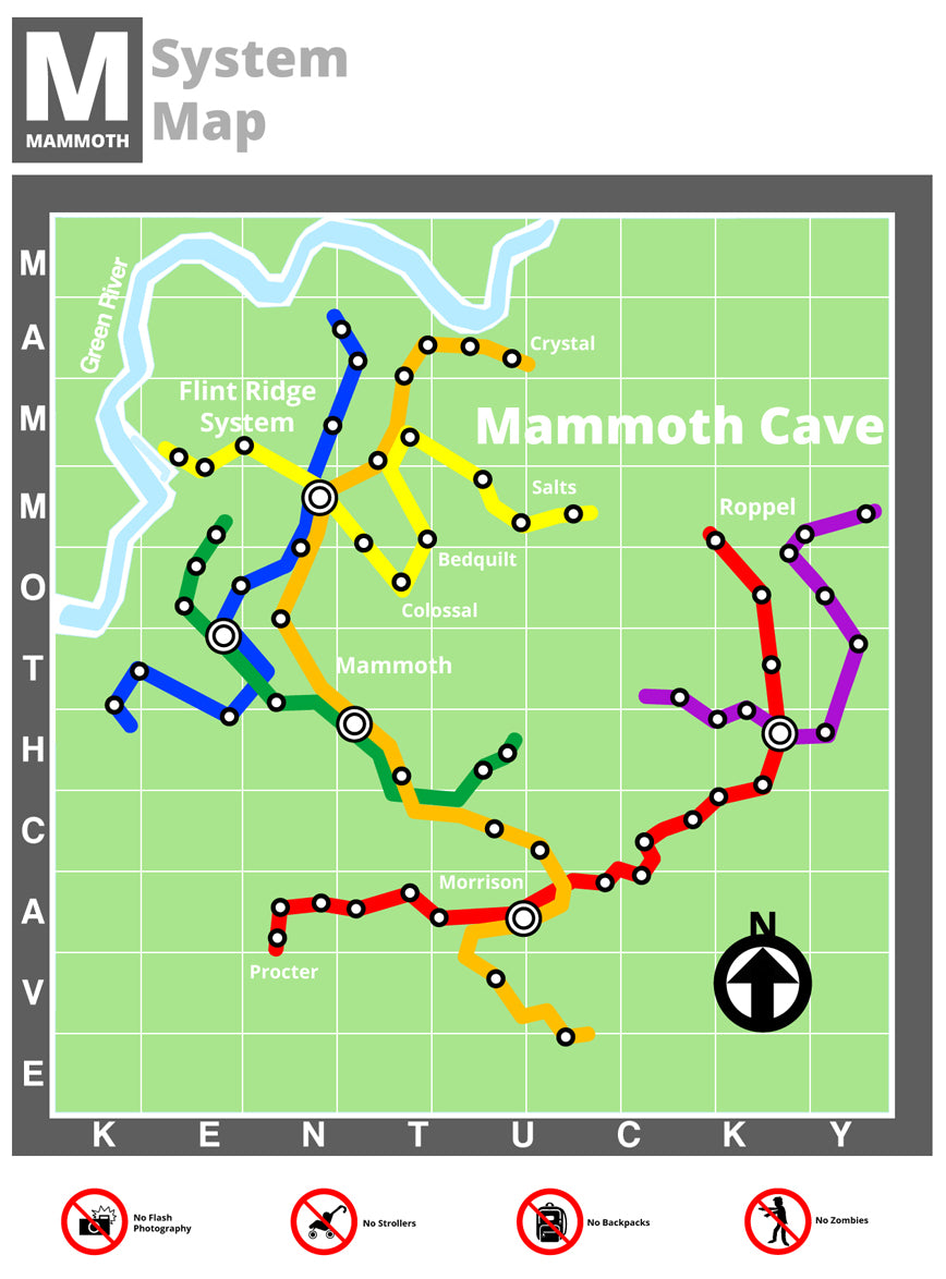 Mammoth Cave Reimagined As A Subway System