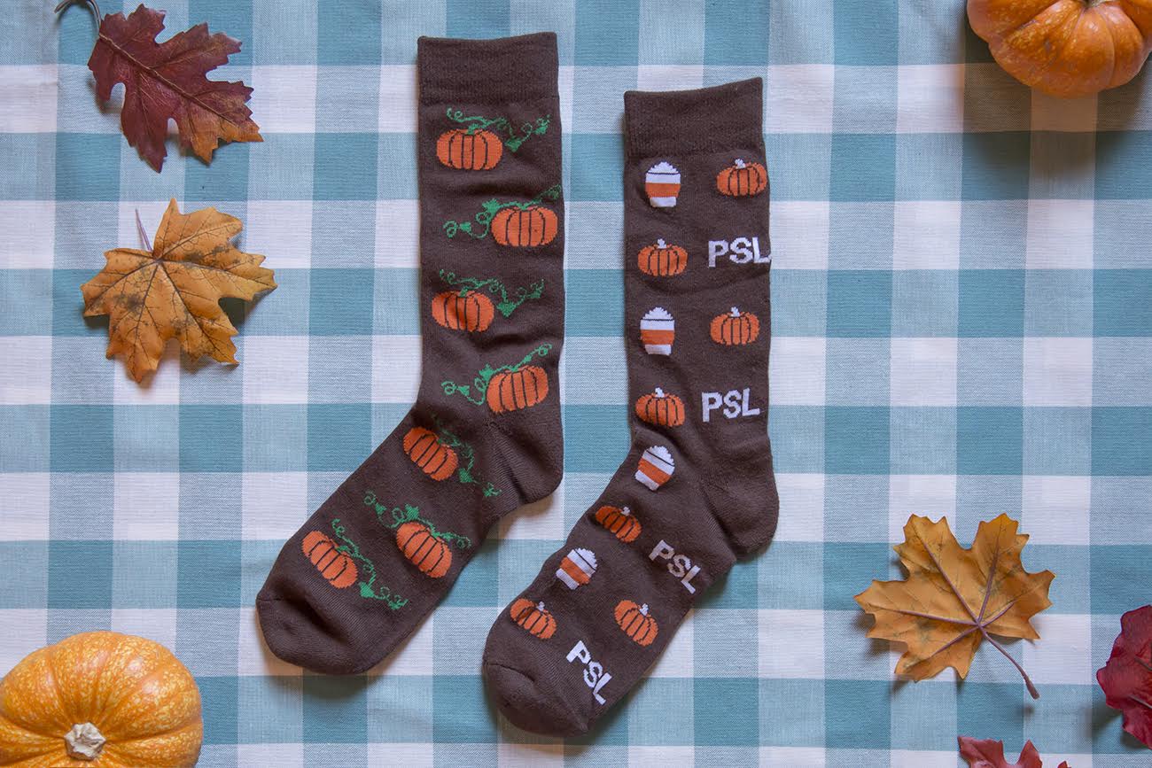 Socks For Pumpkin Lovers