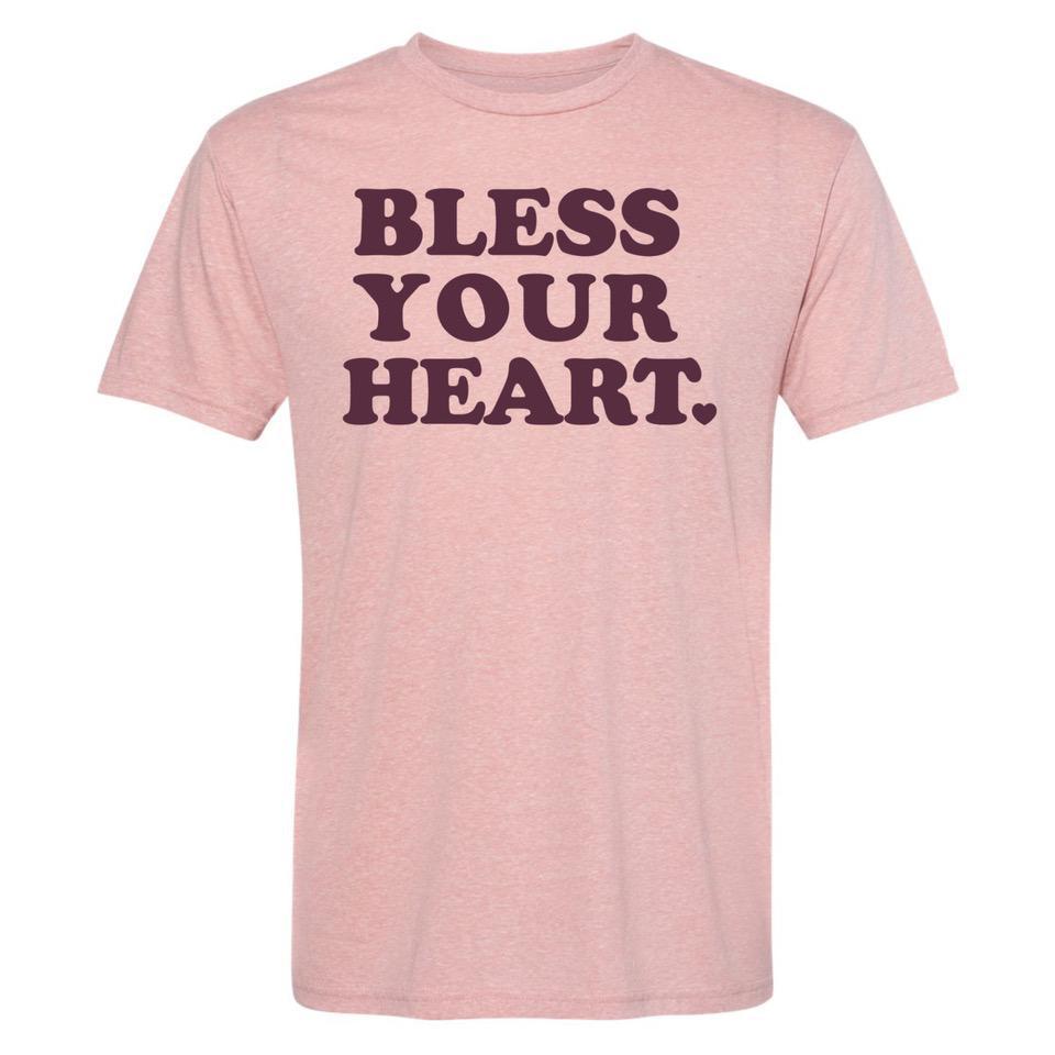 Bless Your Heart T-Shirt (Pink)