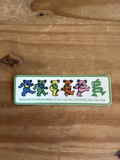 Good Reception GD Dancing Bears Sticker