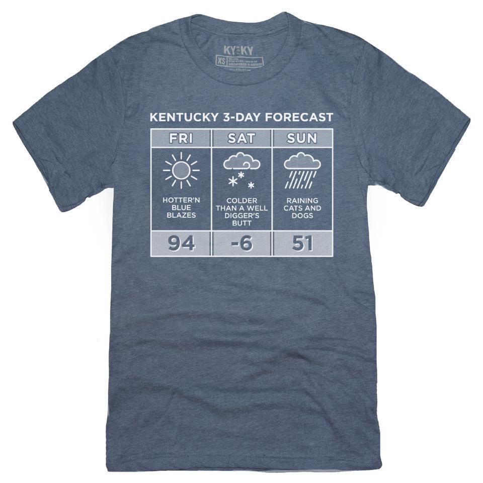KY 3-Day Forecast T-Shirt