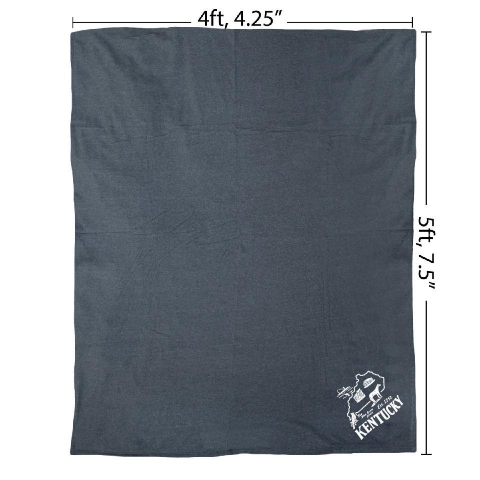 Kentucky Pennant Stadium Blanket (Charcoal)