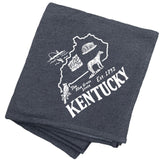 Kentucky Pennant Stadium Blanket (Charcoal)