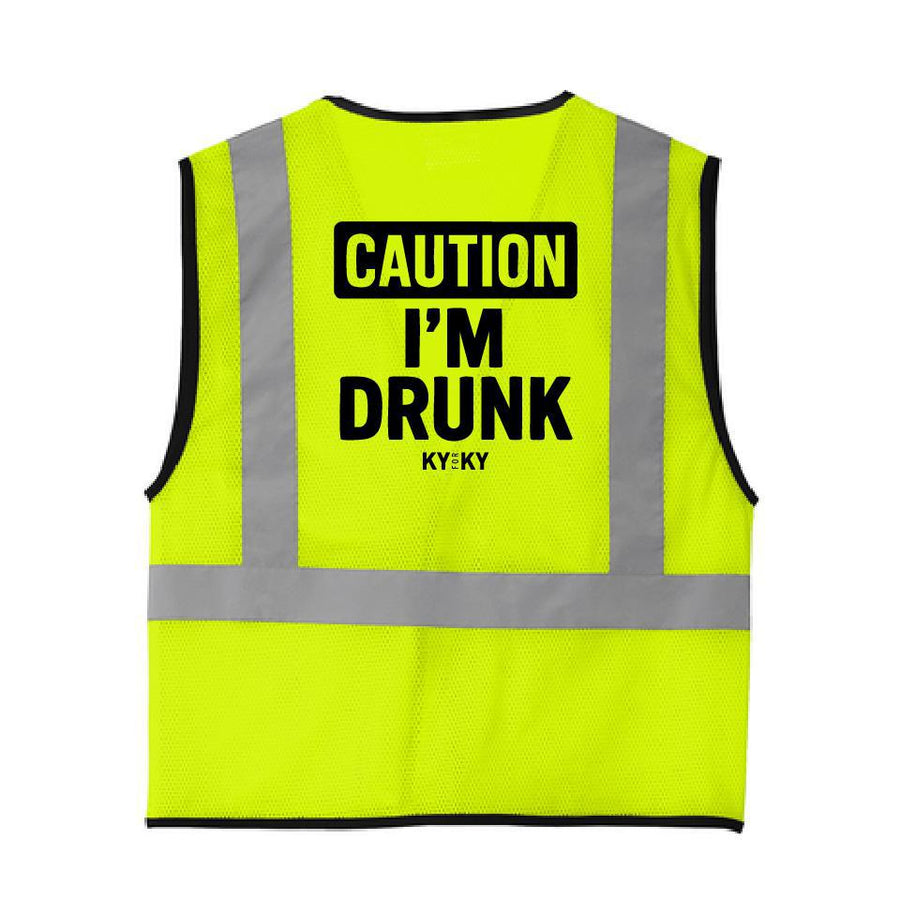 Caution I'm Drunk Safety Vest