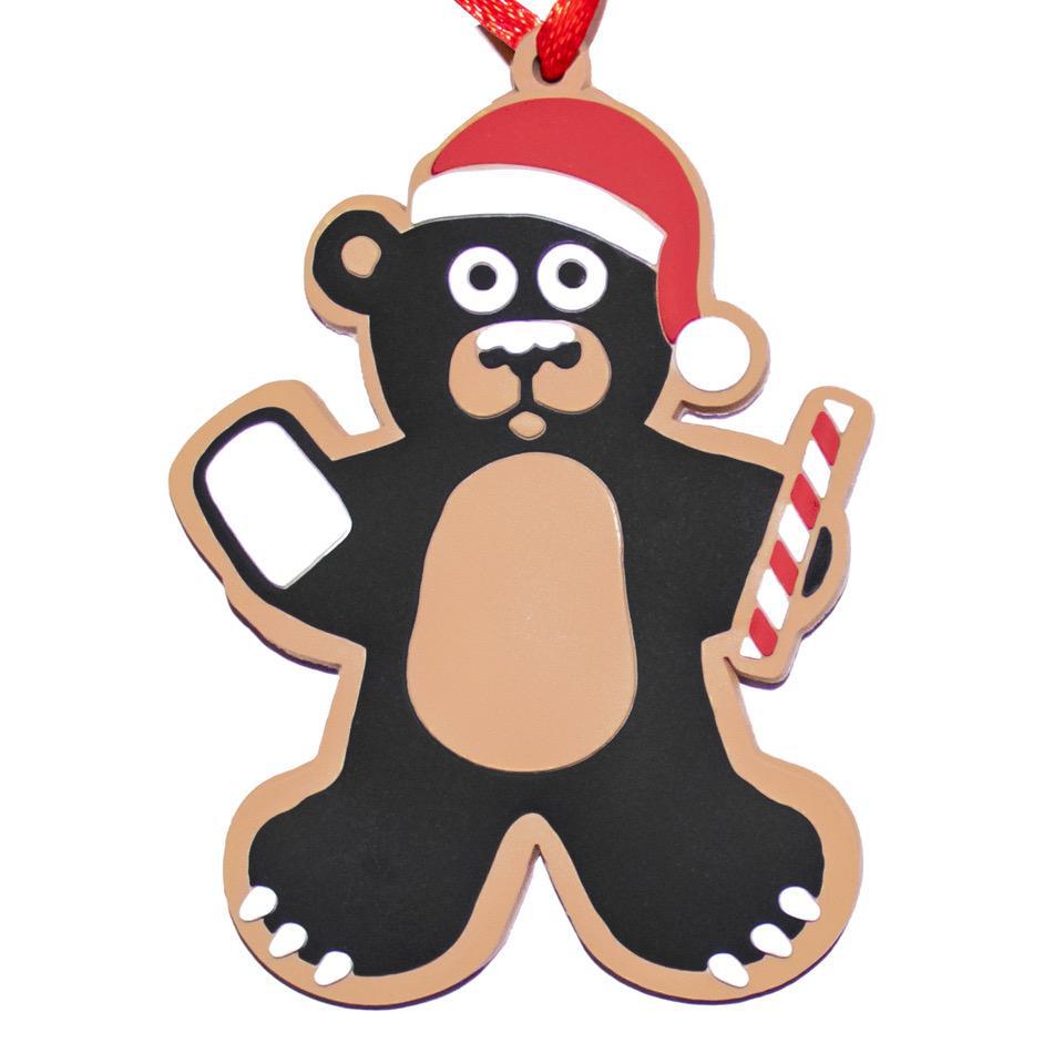 Cocaine Bear Cookie Ornament