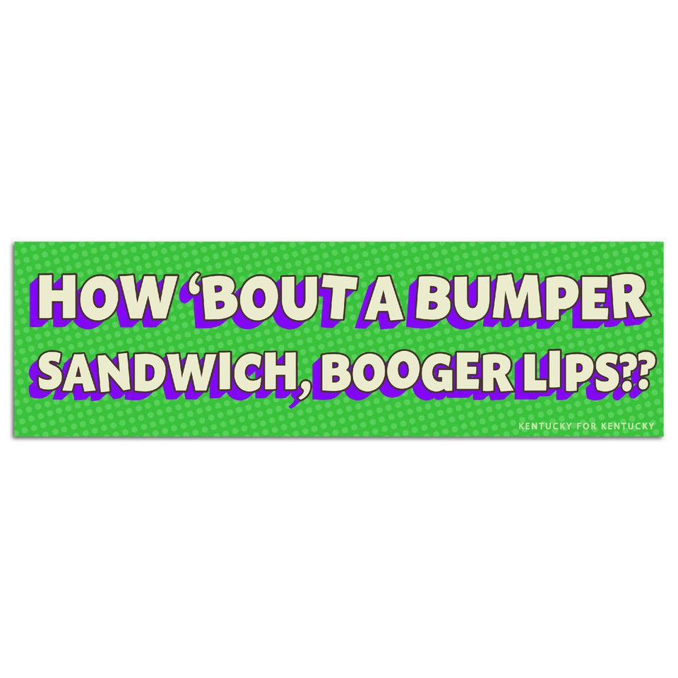 Bumper Sandwich Bumper Sticker
