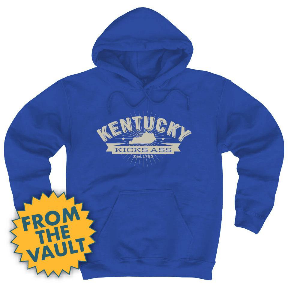*From The Vault* Kentucky Kicks Ass Logo Hoodie