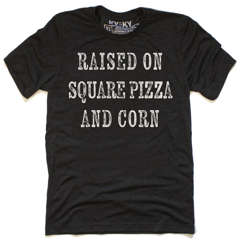 Raised on Square Pizza T-Shirt