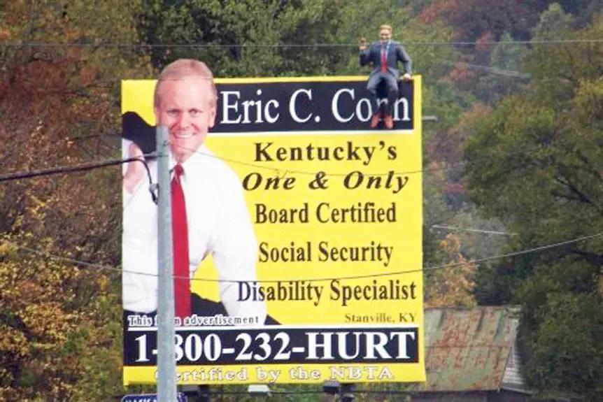 Eric C Conn Billboard Statue