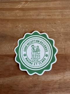 Good Reception Collegiate Crest Sticker