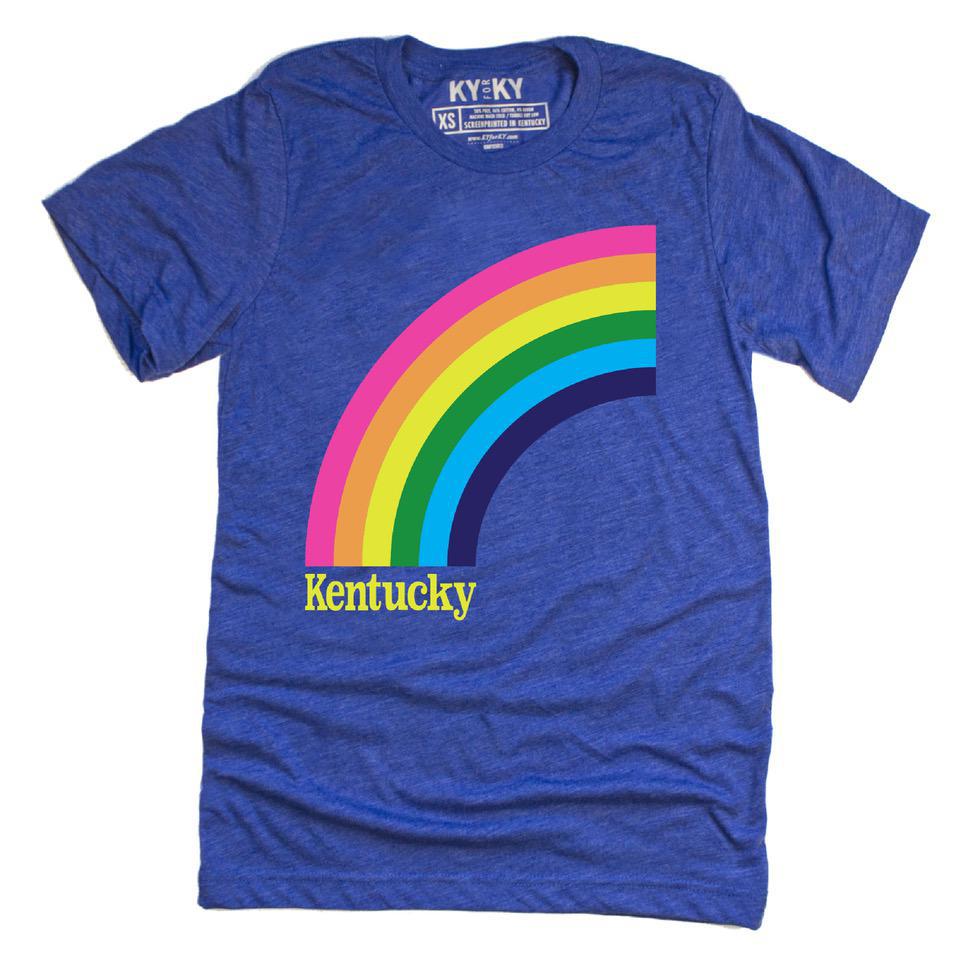 Kentucky Rainbow T-Shirt (Royal)